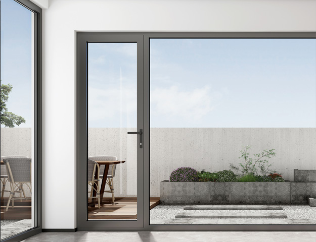 A-Series Picture window wood interior product shot
