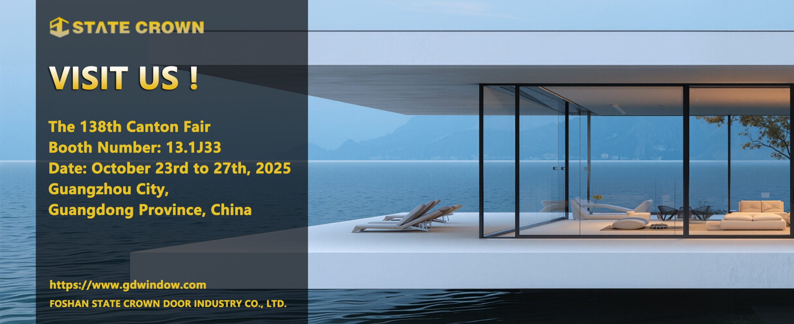 Meet Us at the Canton Fair – Explore Our Windows & Doors Collection!