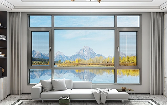 What are the advantages of insulated aluminum doors and windows?