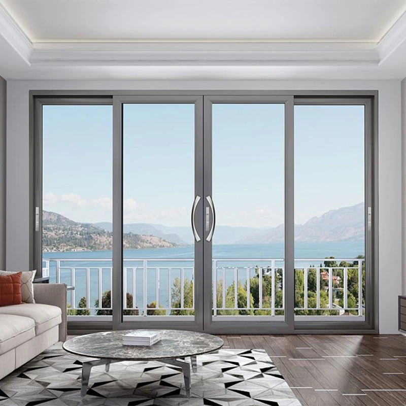 2026 Pet-Friendly Sliding Door System with Tear-Resistant Pet Mesh1